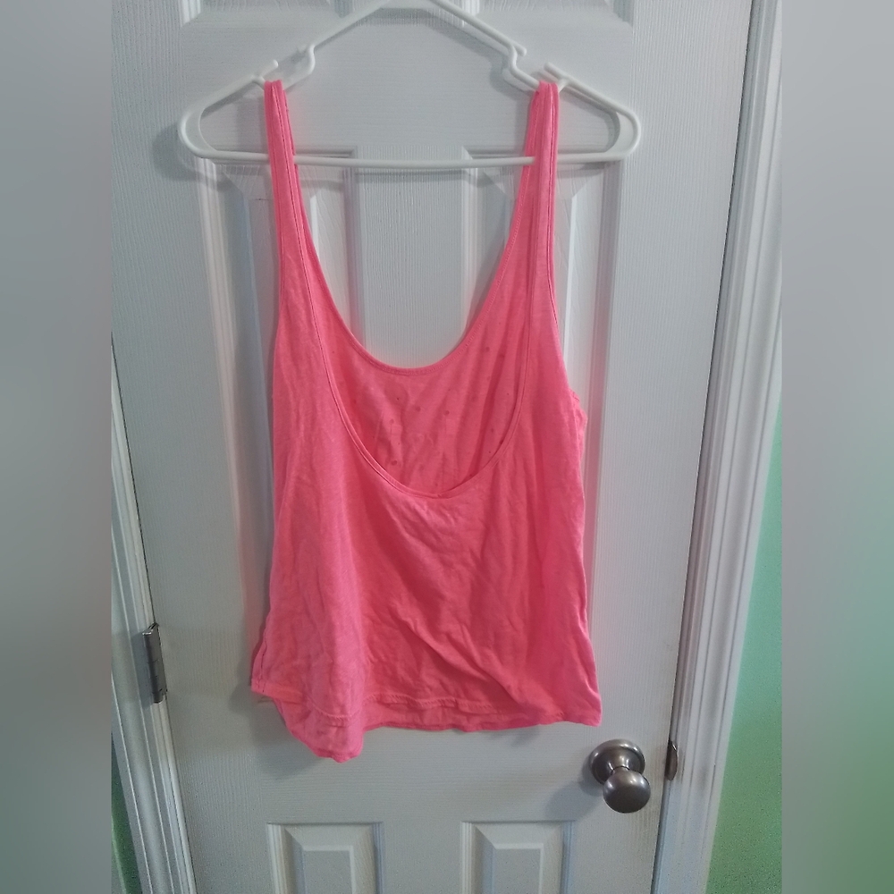Pink Victorias Secret Tank Top - Picture 2 of 3